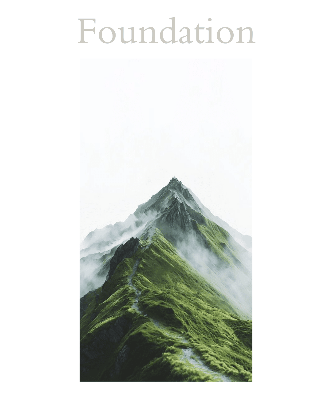 Mountain landscape representing stability and deep foundations in the Qur’an, symbolizing mountains as anchors of the earth