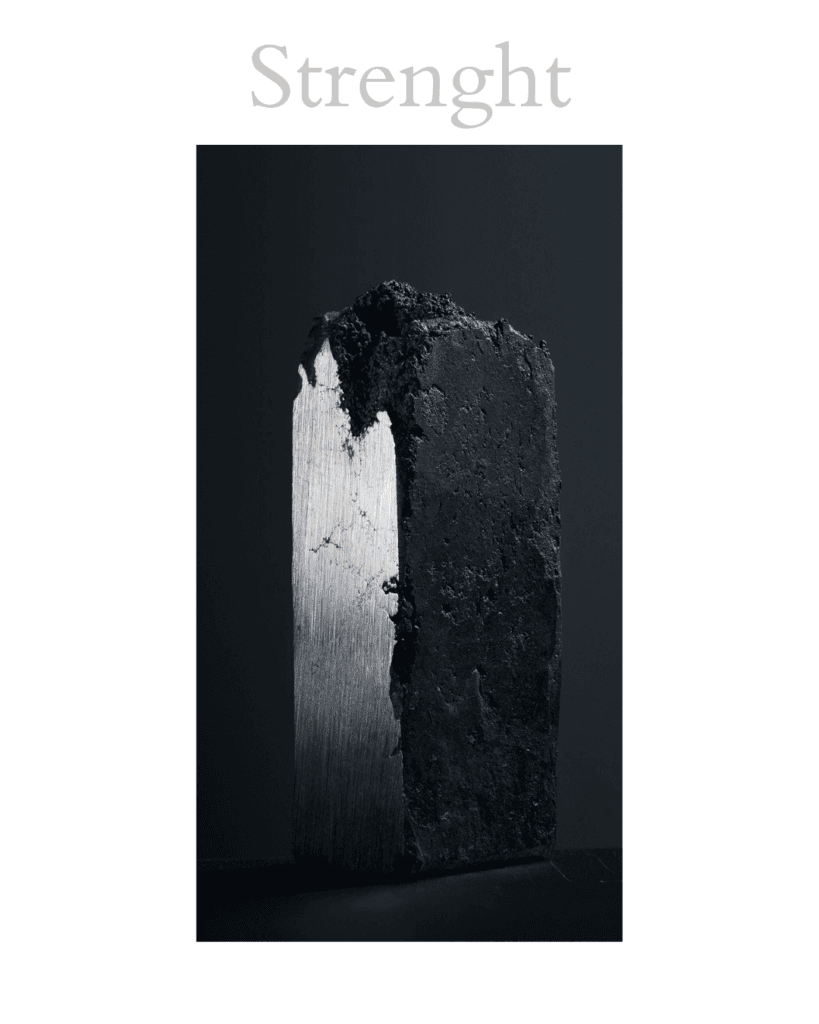 Iron element symbolizing strength and responsibility in the Qur’an, representing power sent down for human benefit